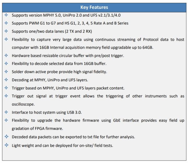 UFS 4.0 Key Features